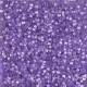 Miyuki Delica Perlen 11/0 - Silk inside dyed lilac ab DB-1868
